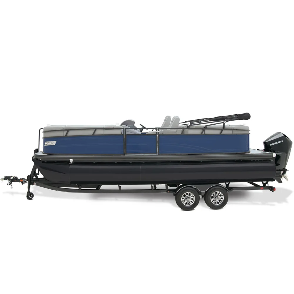 2022 New Style High Speed  Barge Floating Pontoon Boat with Tent