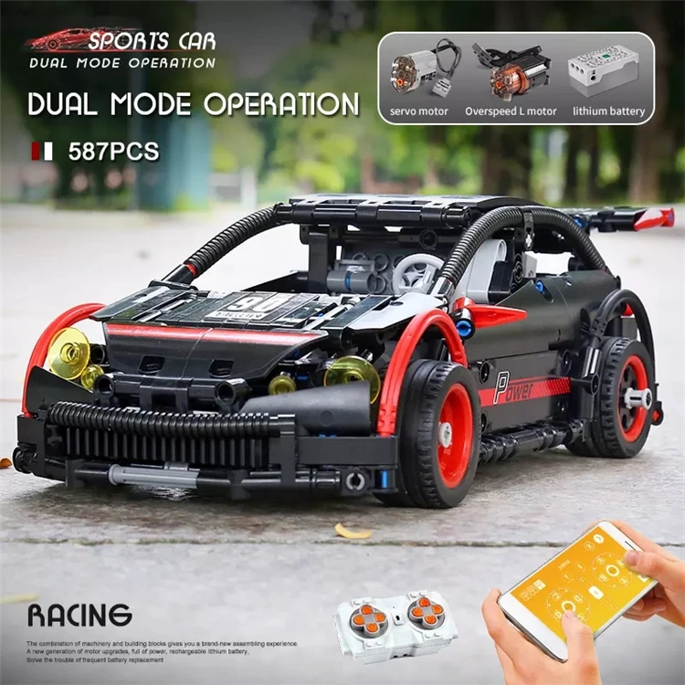 New Arrival Mould King 18013 Rc Hatchback Type Moc Super Electric Climbing Car Diy Building Toys rc car 4x4 high speed off road