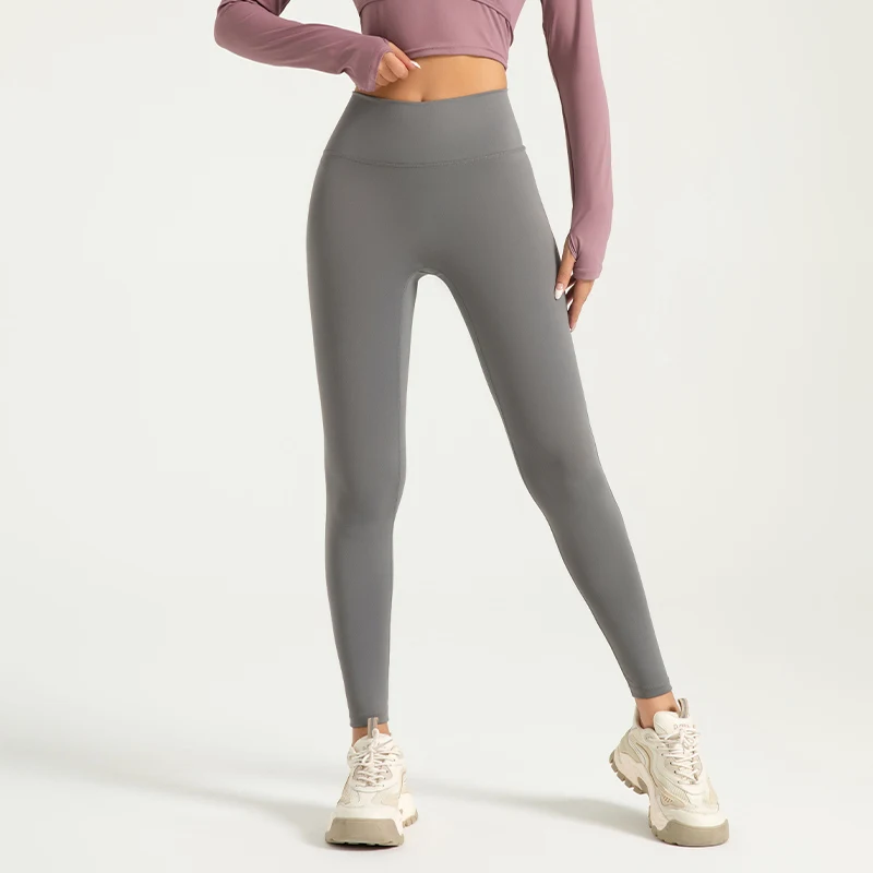 Seamless Yoga Leggings Custom Design Color Butt Lifting Yoga Legging For Woman Naked Feeling Girls Yoga Leggings