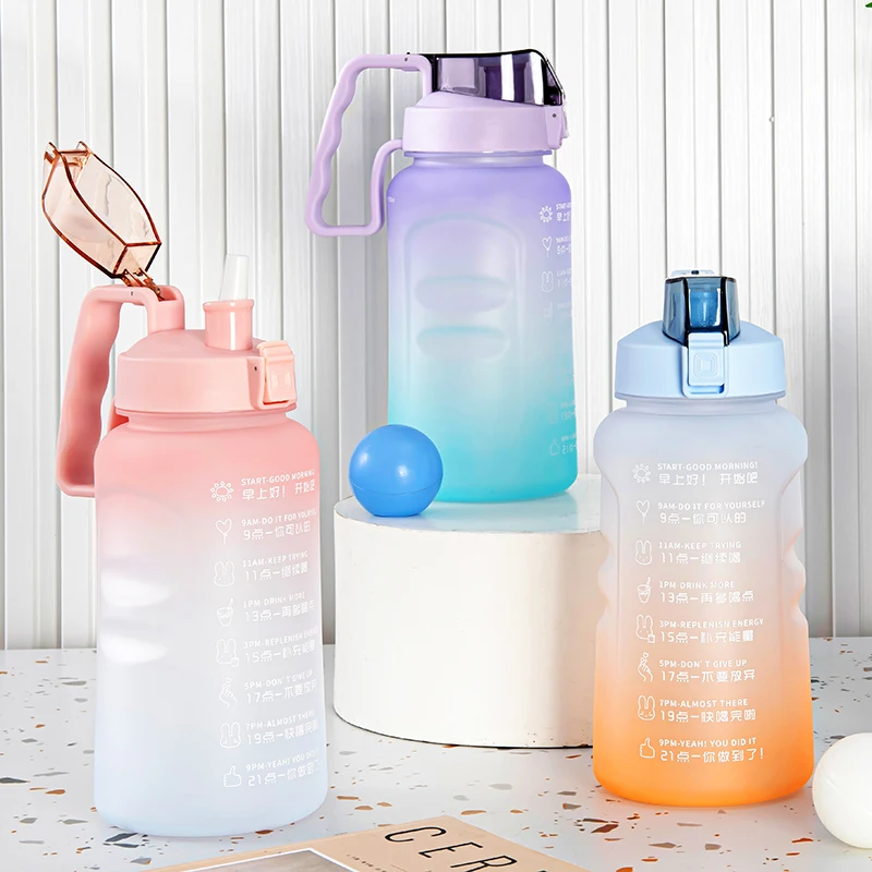 Eco friendly Drinking BPA Free 1000ml Custom Nalgene Wide Mouth Tritan Plastic Water Bottle Sport Travel Bottle