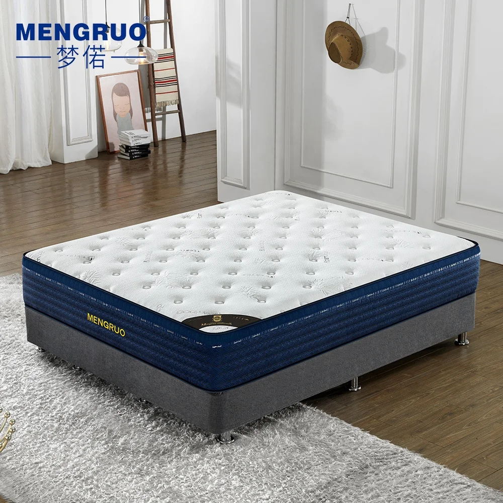 China manufacturers production cheap price full size memory foam spring pocket coil mattress custom orthopedic mattress
