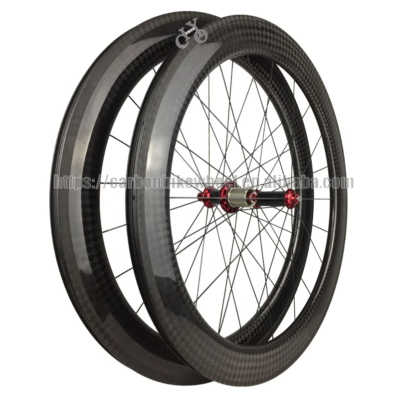 60mm Road Bicycle Wheelset 25mm Width Carbon Wheel Bicycle Rim Brake Tubeless Ready Carbon Bike Wheel R36 Cycling Wheelset 700c