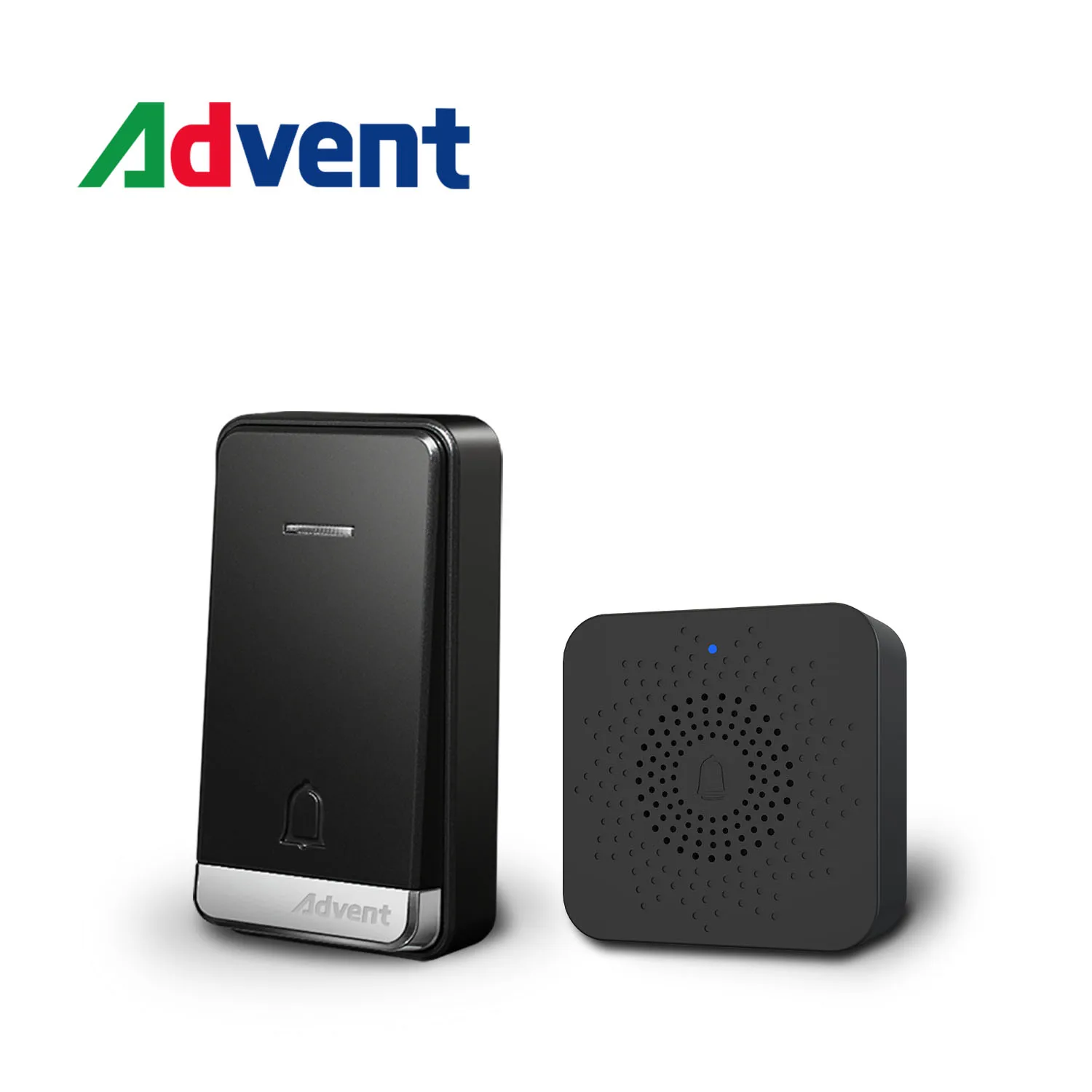 Wireless USB Doorbell with kinetic battery free bell push button no need battery power by USB DC 5V 1A with LED indicator