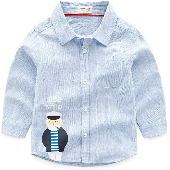China Manufacturer For Cute Clothes Boys Long Sleeve Cartoon Shirts With Funny Prints From Ali Online Shopping