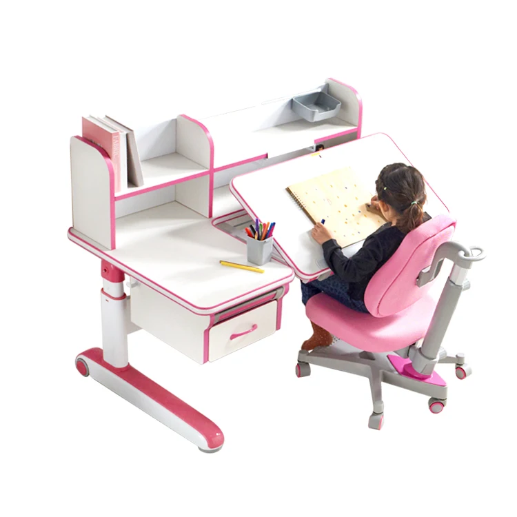 Высококачественные эргономичные и регулируемые по высоте рабочие столы для детей, Школьная парта для дома