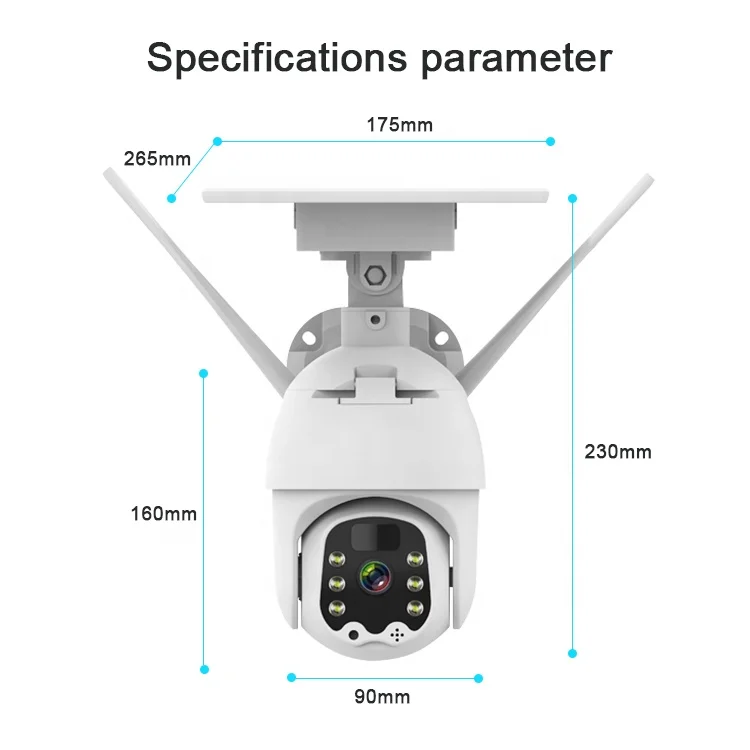 4g 2mp Hd Ite Zoom Cctv Cam Solar Battery Powered Video Surveillance Wifi Ip Outdoor Camera With Pir