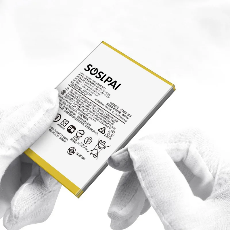 
SOSLPAI new arrived for huawei mate 8 backup battery 4000mah general mobile phone battery 