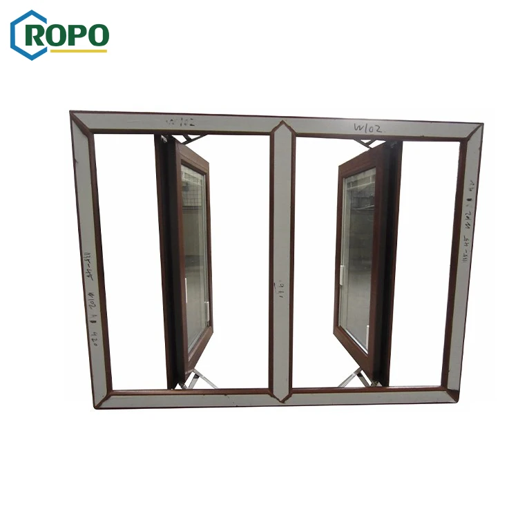 AS Certificated German Rehau UPVC Double Glazed House Window Design Philippines