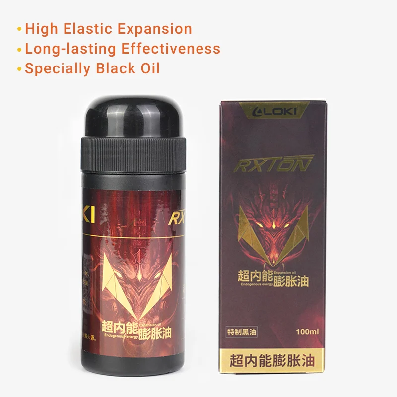 Loki New Arrival 100ml Ping Pong Rubber Black Endogenous energy expansion oil Professional Table Tennis Booster