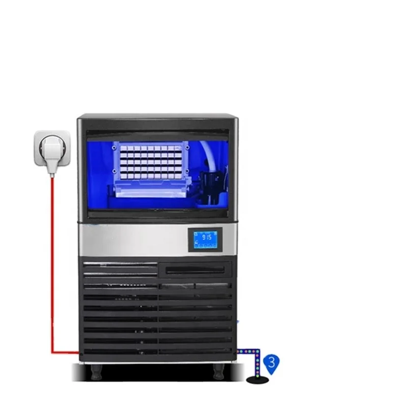 Stainless Steel 304 Cube Ice Maker Machine Ice Makers