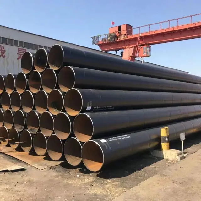 SSAW Steel Pipe welded used for Water, Oil, Offshore Piles, EPC Construction Projects