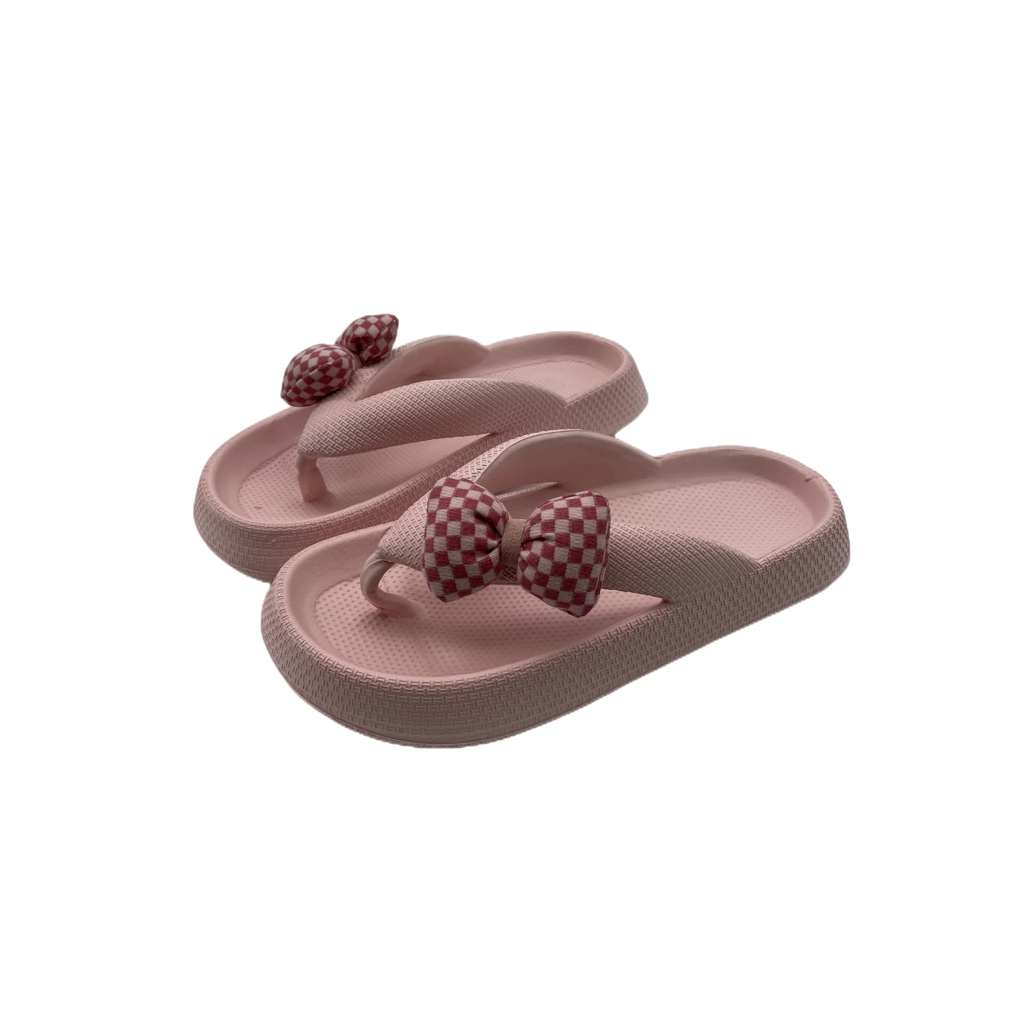 new fashion flip flop strap with bow