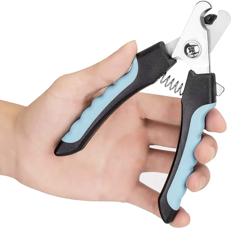 Sharp Blade But Safe Rounded Head Pet Care Manicure Set Dog Nail Clipper with Free Nail File