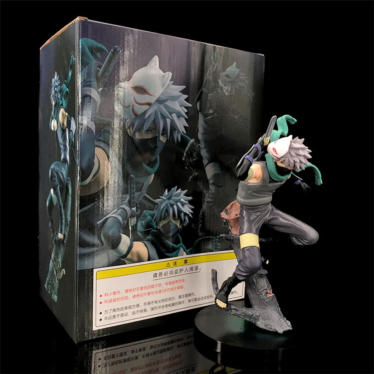 Hot Selling Anime s Konoha Anbe Kakashi action figures model toys