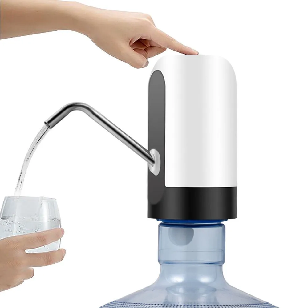 Small Mute Intelligent Household Use Bottle Drinkware Kitchen Bar Dining Water Pump Self-priming Drink Items Electric Dispenser