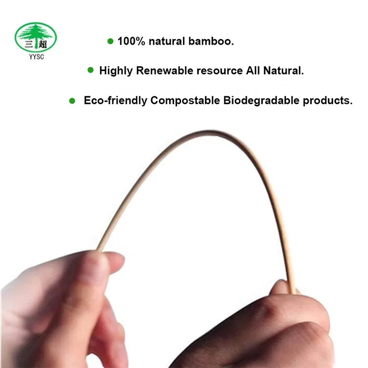 Cheap Bulk Bamboo Solid 1.3 mm Unscented Split Sticks Fragrant Core Stick for DIY Making Buddhism Incense Agarbatti