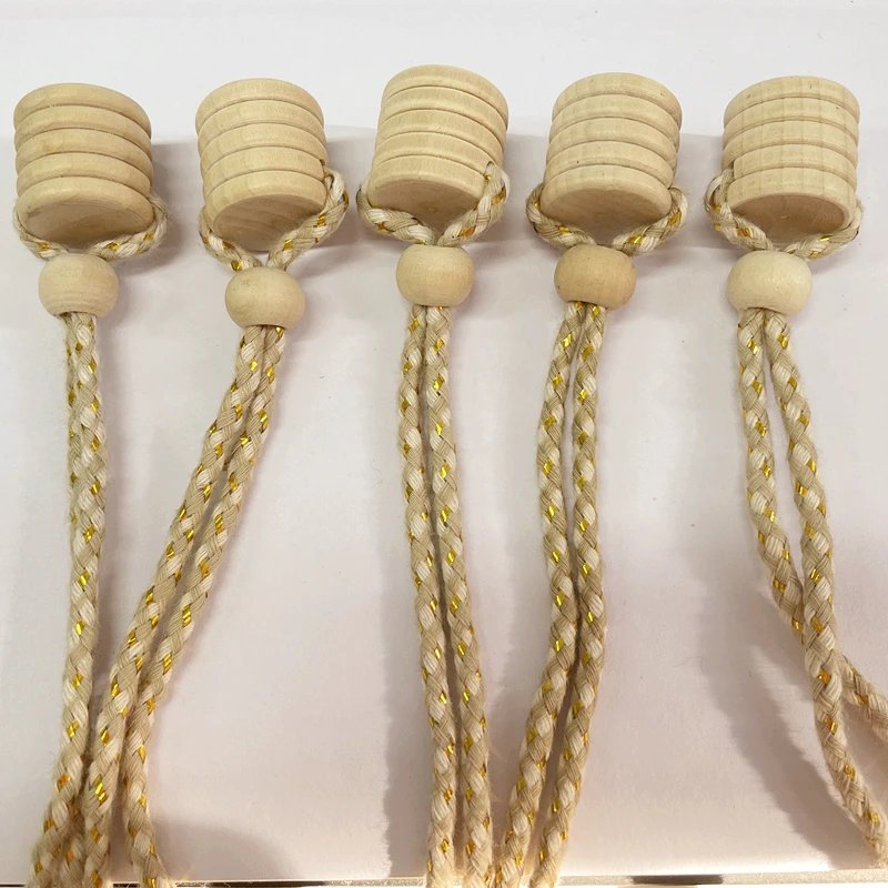 5Ml 10Ml15ml Polymer Clay Car Hanging Perfume Bottle Air Freshener Car Diffuser Glass Bottles
