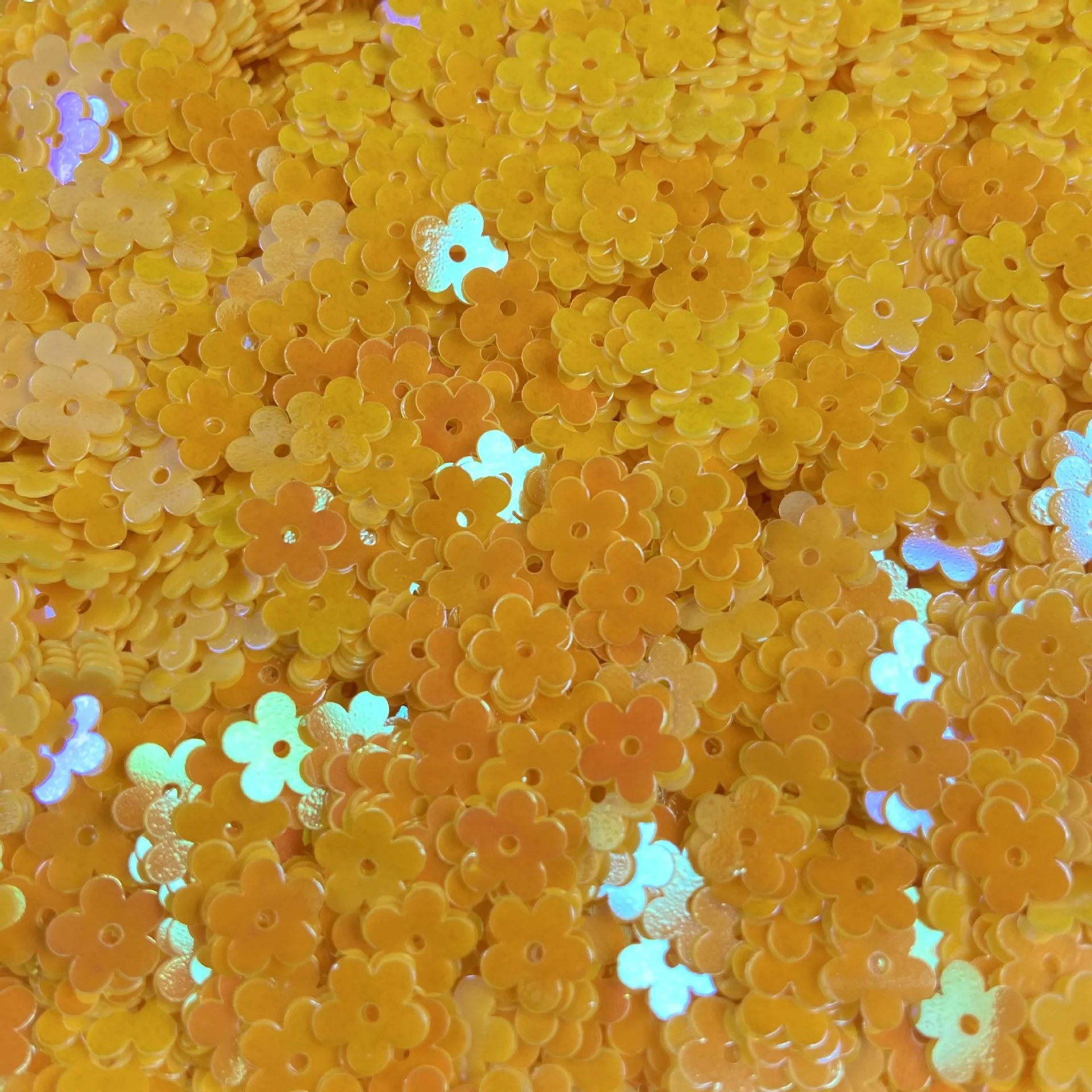 Shiny Flower Shape Loose Sequins Multi-colored Sequins for DIY Nail Art OPP Bag Picture PVC,PVC Garment Factory Wholesale 7mm