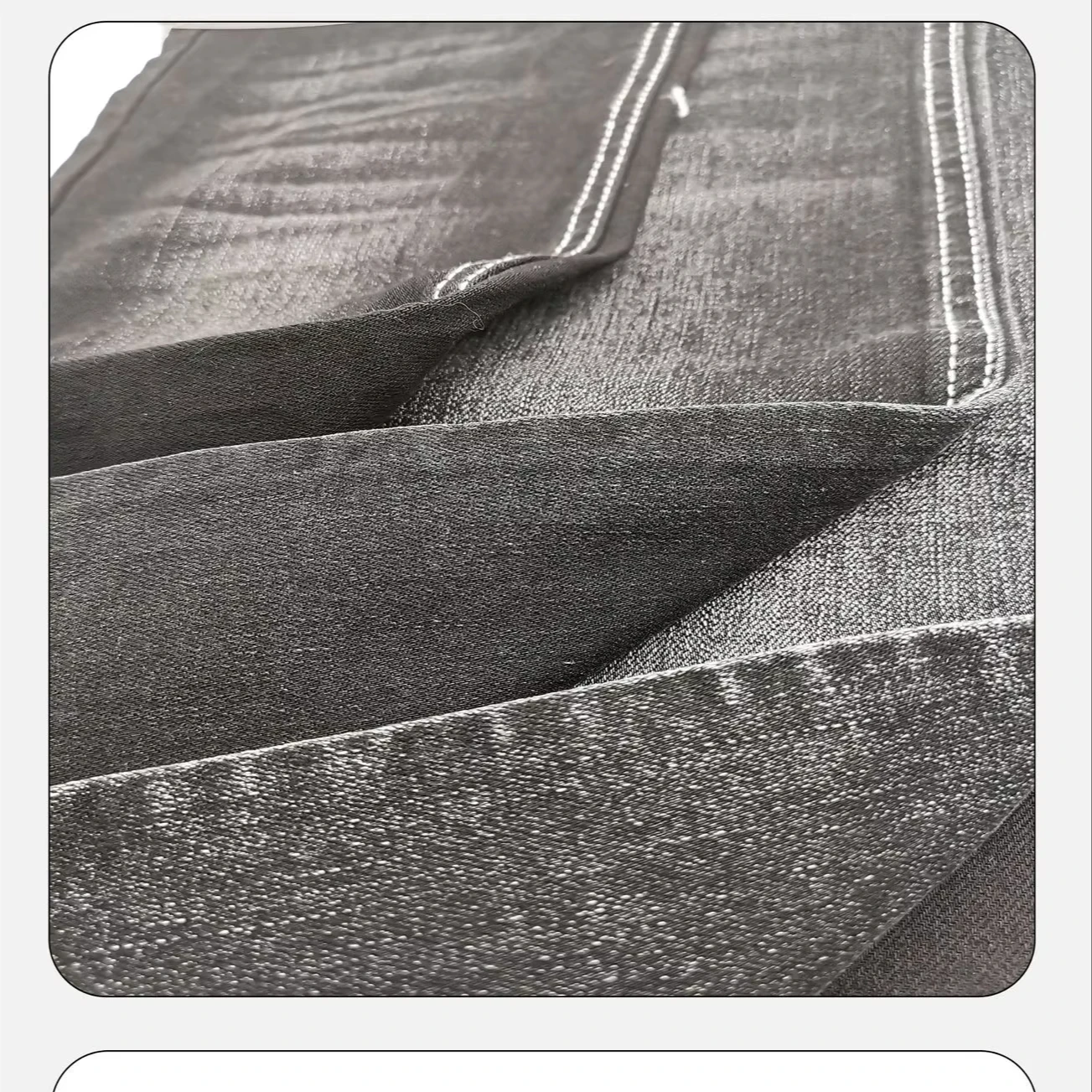 raw denim fabric in stock selvedge nigeria market inventory kevlar resistant pinstripe oxford floral printed of white