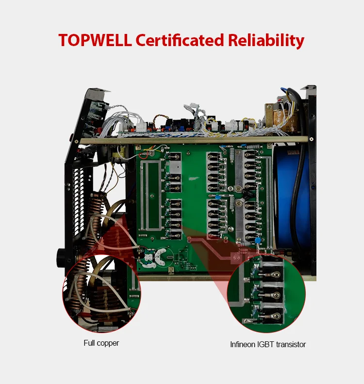 Multi process aluminum welding machine MASTERTIG 250AC AC/DC TIG