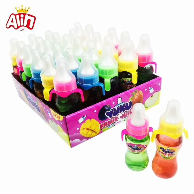 candy wholesale  flavor fruit  spray candy liquid food  Baby bottle sweet and sour juice