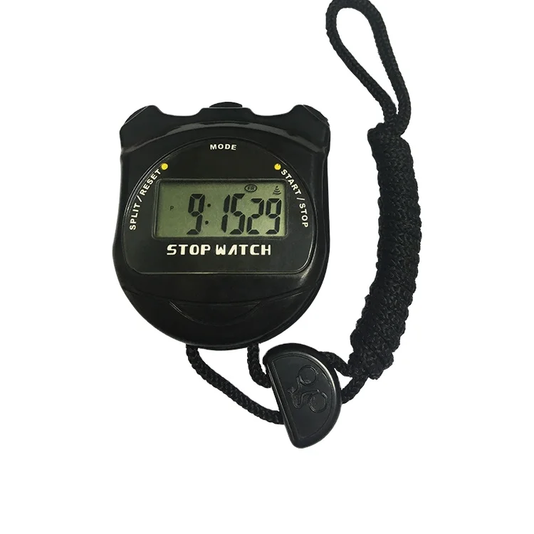 Large LCD Display Digital Professional Waterproof Sport Timer Chronometer stopwatch