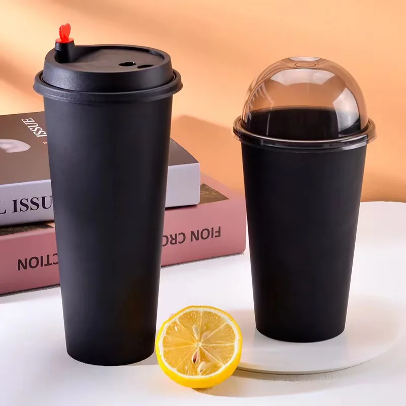 8oz 14oz 500ml food grade frosted transparent clear plastic disposable pp cups