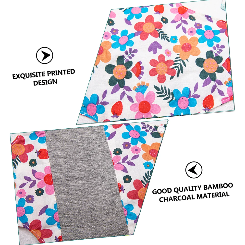 OEM Reusable Pad Washable Menstrual Cloth Napkins Ultra Thin Graphene Cotton Sanitary Napkin