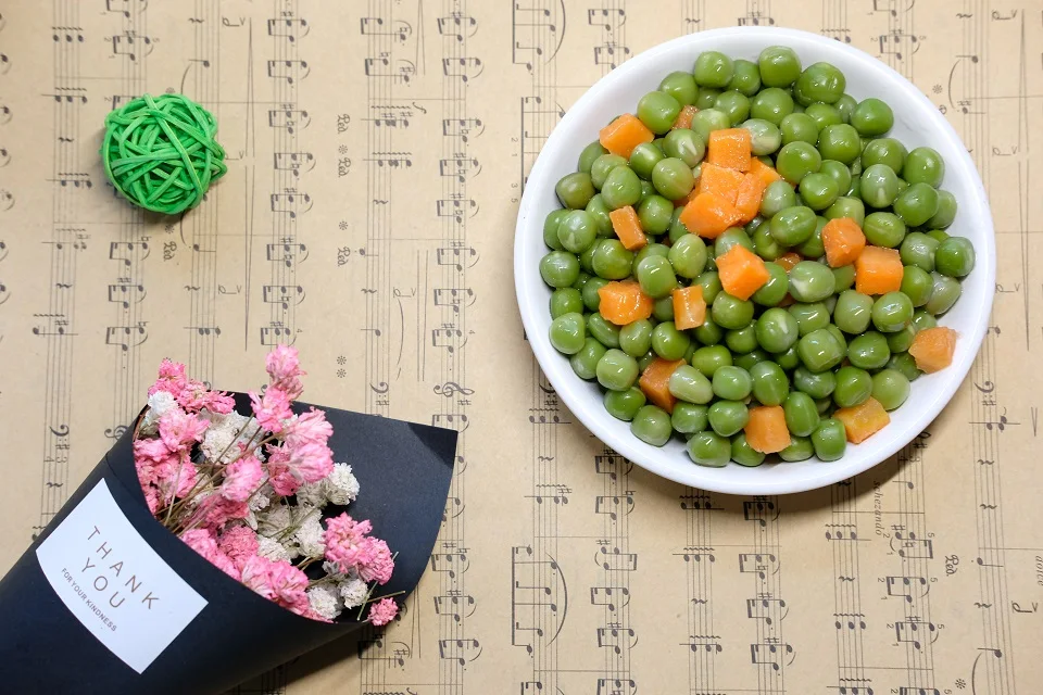 400g Factory Line Canned Mixed Vegetables Canned Peas with Carrots