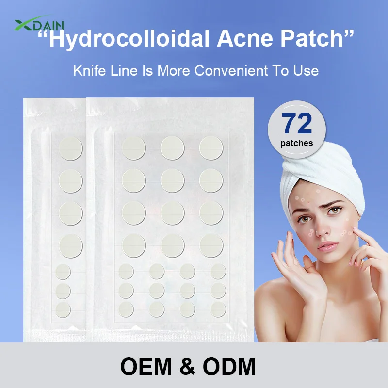 New Skin Care Customized star Invisible Waterproof Hydrocolloid Spot Acne Pimples Healing Pimple Patches