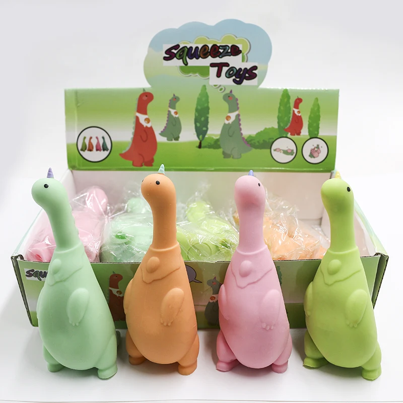 
Patented Product dinosaur to factory TPR Super Stretchy Dinosaur Sensory Toys Stress Relief Toys Fidget Toys for Kids and Adults 
