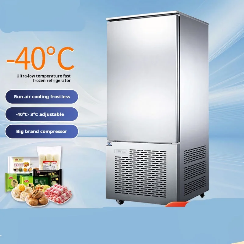 Seafood Steamed Buns Dumplings Sea Cucumber Low Temperature Cabinet Commercial Frozen Fast Frozen Refrigerator Freezer