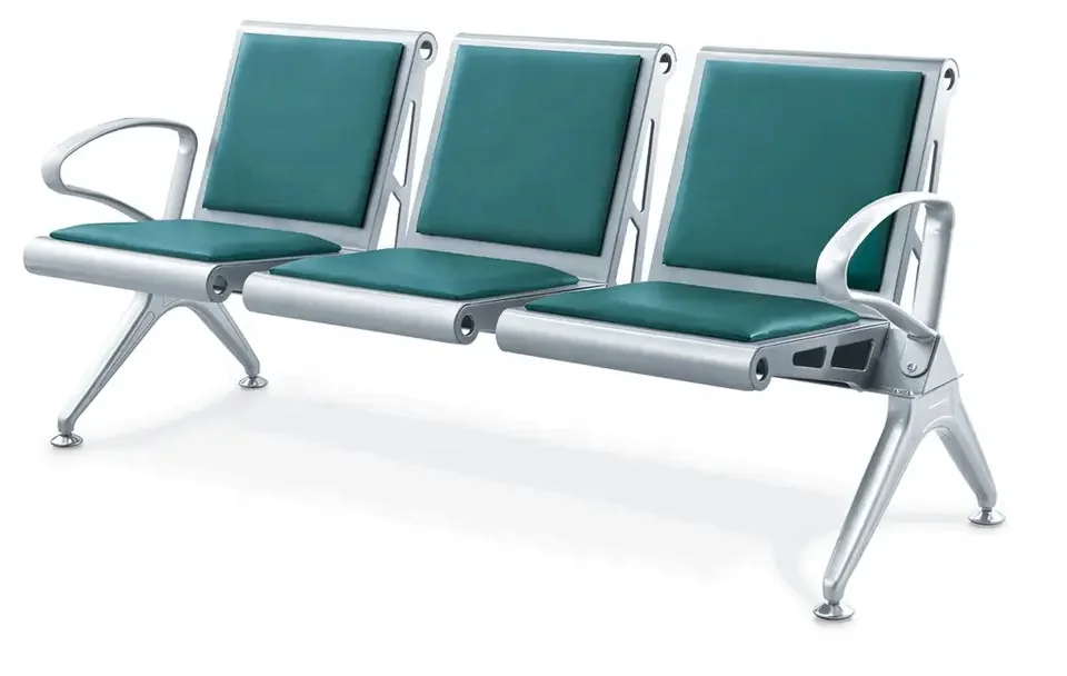 Hospital clinic airport waiting lounge bank 3 4 5 seater waiting room gang seating chair
