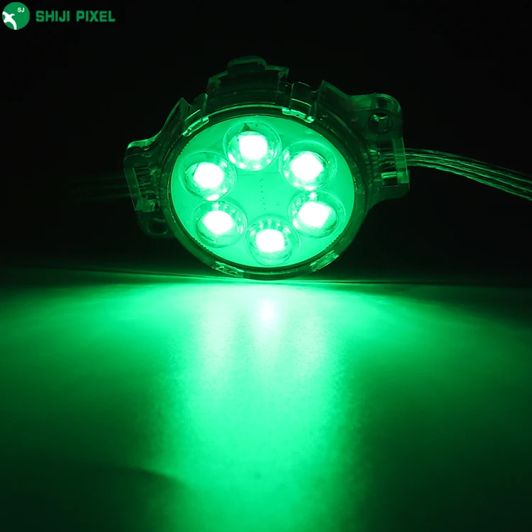 IP67 IP68 Addressable 24V UCS2904 40mm Rgbw Led Pixel Outdoor Christmas Decoration LED Module Light