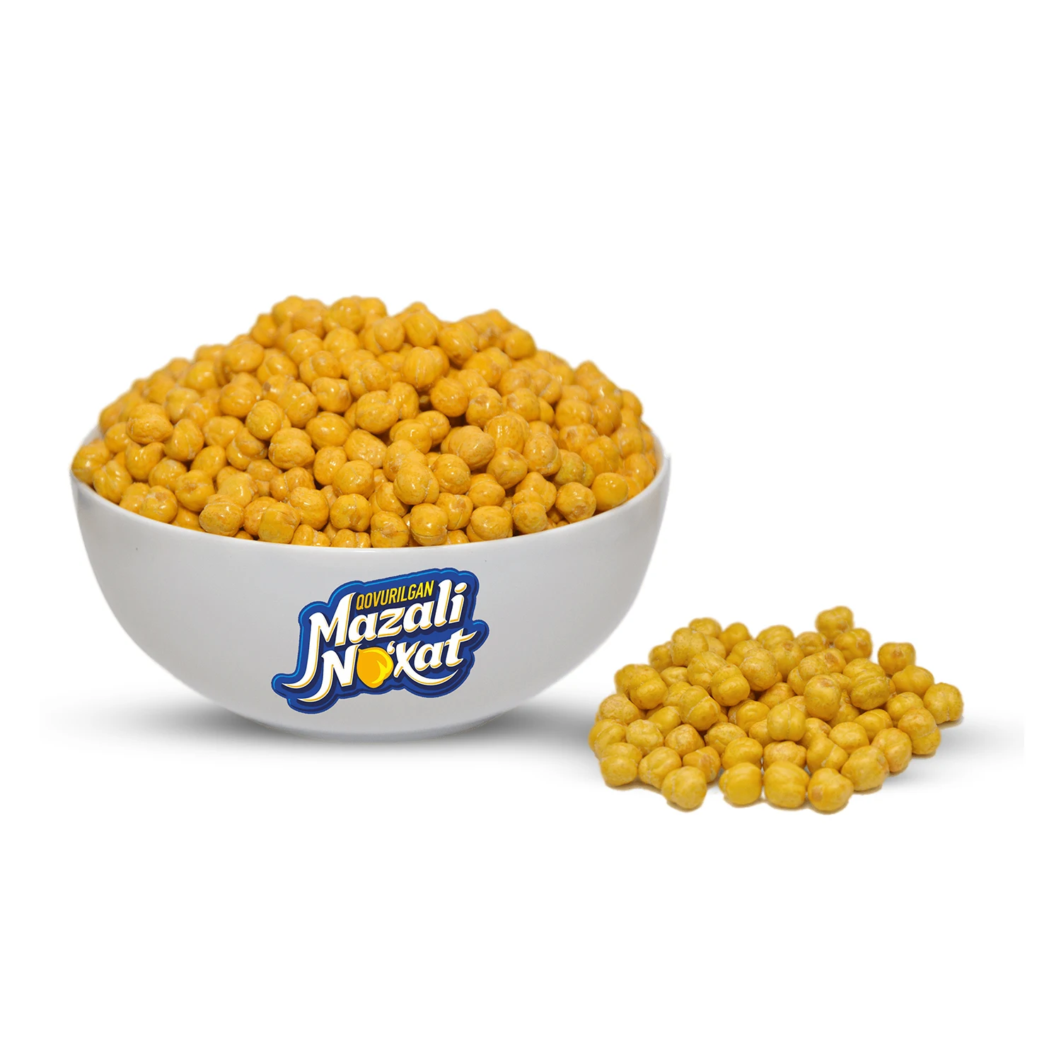 Crispy roasted star chickpeas 1 grade, 10 mm/ natural bean snack healthy snack non-GMO whole roasted chick peas for food