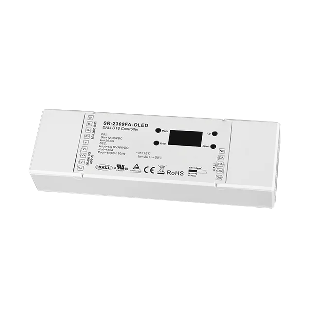 DALI DT8 Dimmer 4 Channels with Built-in Master Function Built-in DALI-2 interface, DALI DT8 device