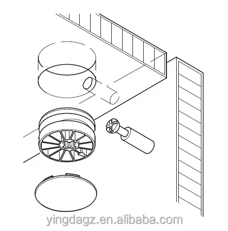 Popular Product Eccentric Cam Fastener Fittings Eccentric Wheel for Furniture