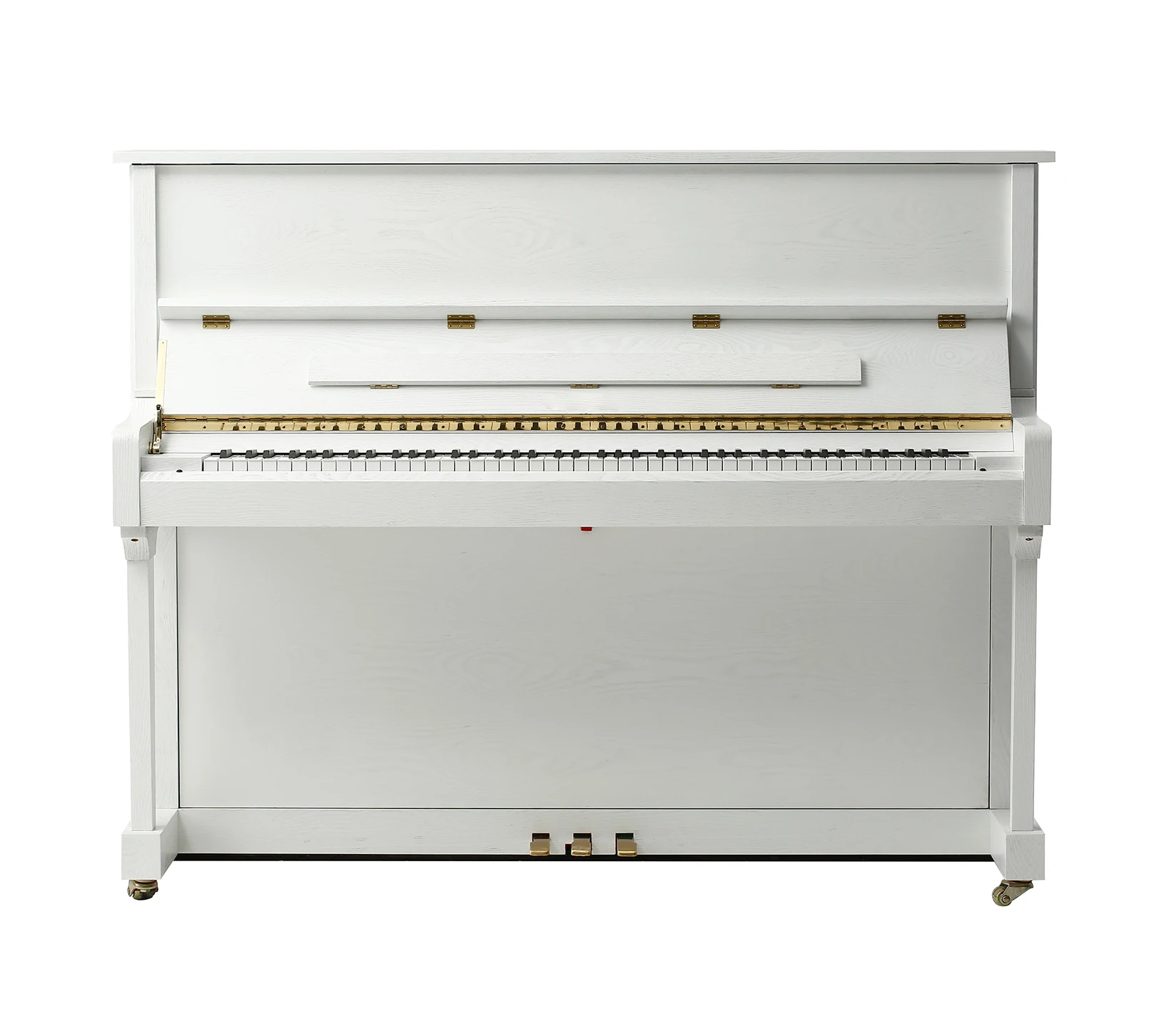Middleford Price Mechanical White Upright Piano UP-123W
