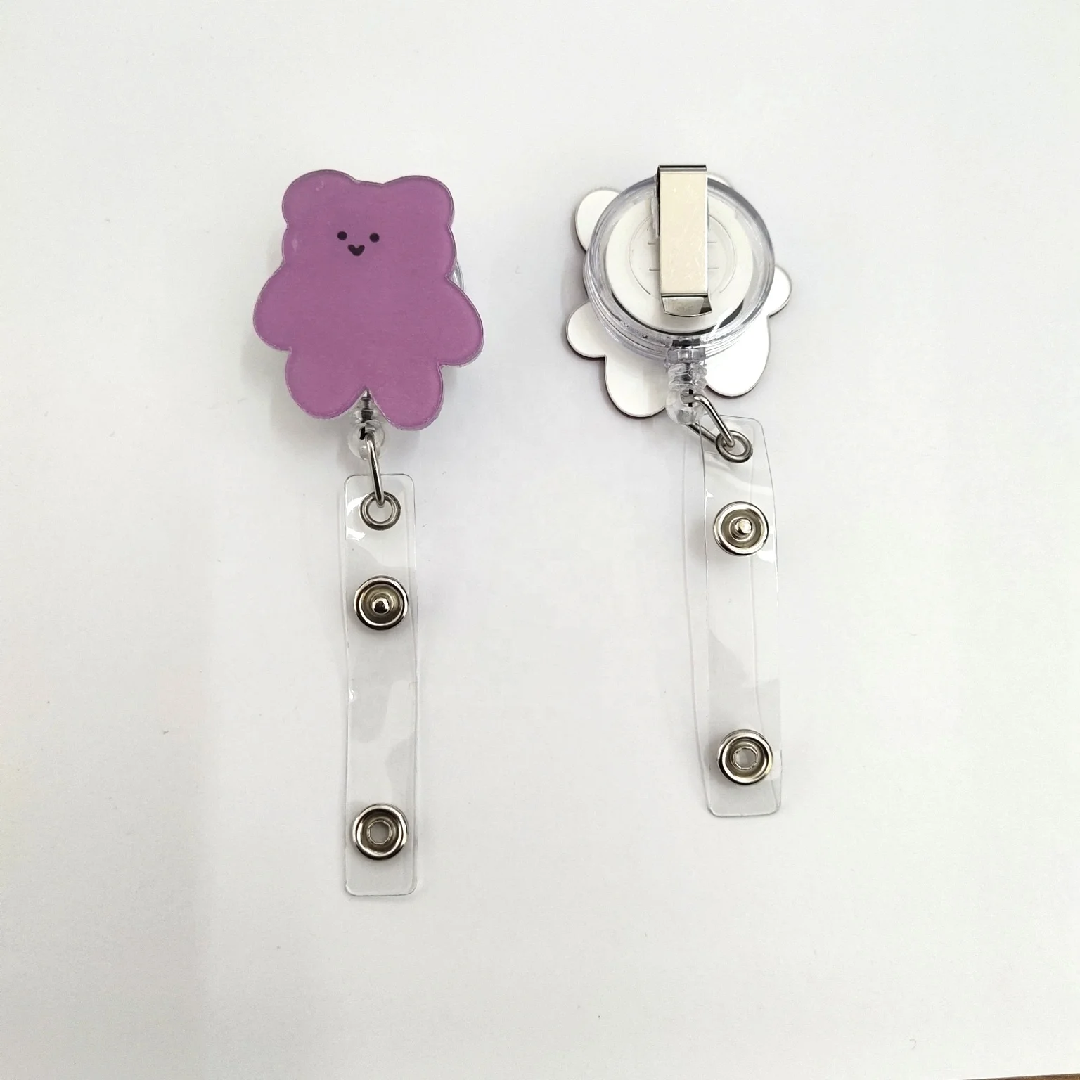 Корейский логотип на заказ, мультяшный акриловый йо-йо, выдвижной держатель, кольцо, аксессуары, карточка, пластиковый ПВХ, печатный прочный значок, катушка