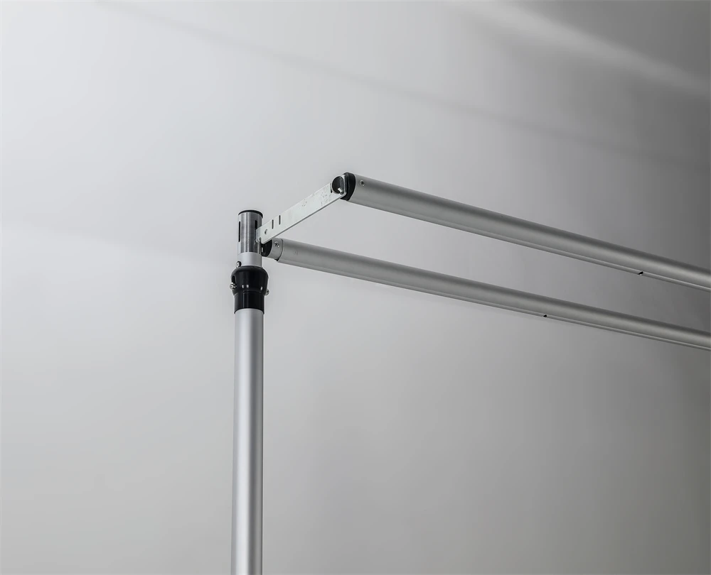 10ft*10ft Wedding Decor Aluminium Backdrop Stand Double Drapes Crossbar Background Stand for Flower Wall Shimmer Wall