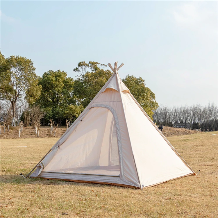 China Factory Good Quality Tents Prices Pop Up Cotton Pyramid Tent
