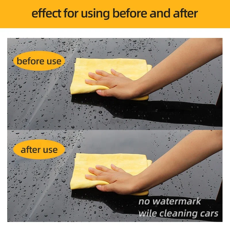 Window Cleaning Synthetic Chamois Cloth Car Rag