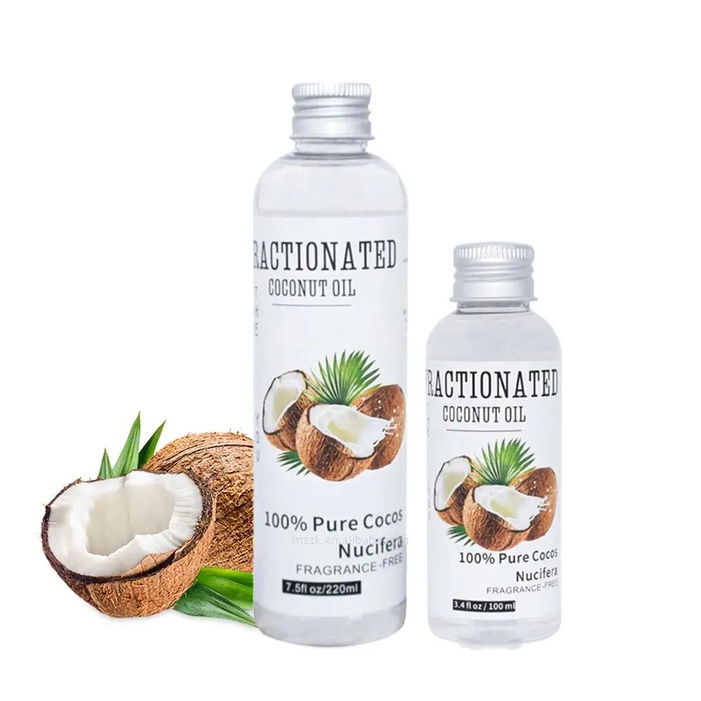 Factory Supply virgin coconut oil for skin and hair Pure Fractionated Coconut Oil
