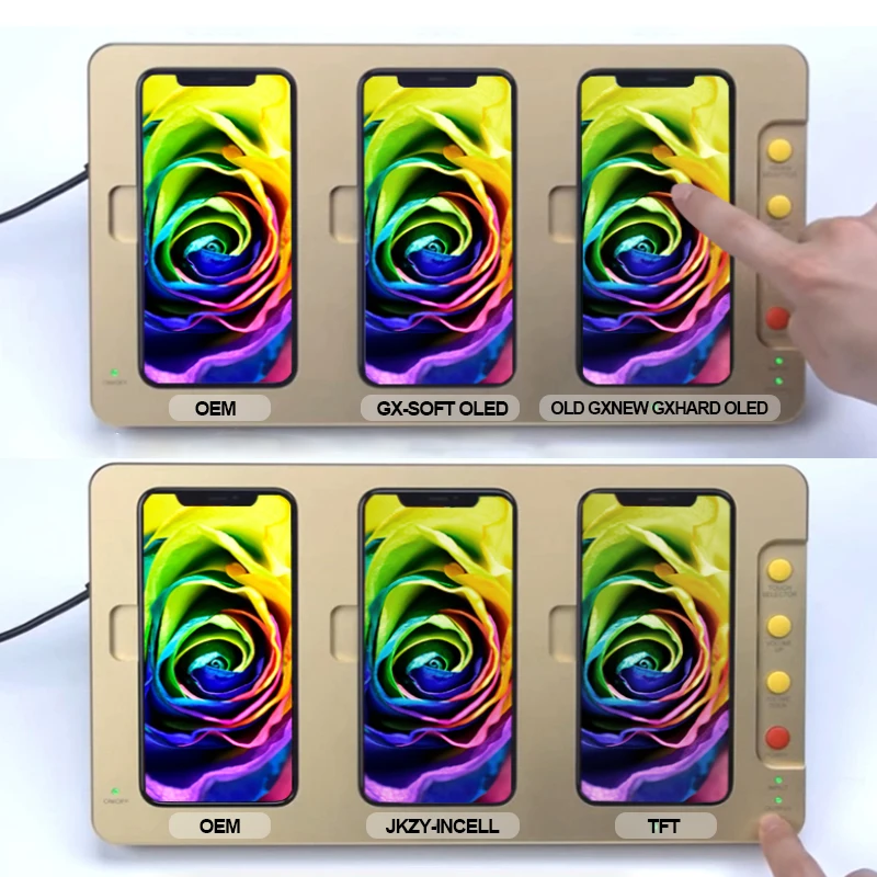 Прямая поставка с фабрики JK ZY GX X XS Оригинальный OEM гибкий мягкий жесткий AMOELD для ЖК-экрана iphone X OLED дисплей для iPhone Xs Max