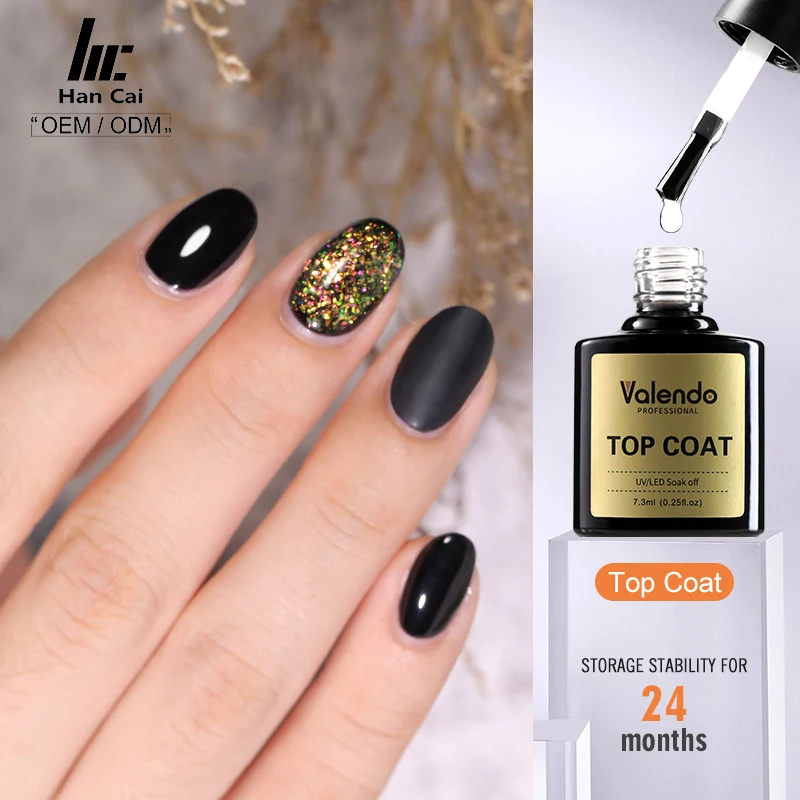 Лак для ногтей и базовая резина, без протирания, высокий блеск, бесплатные образцы, фирменная торговая марка, УФ-гель, верхнее покрытие