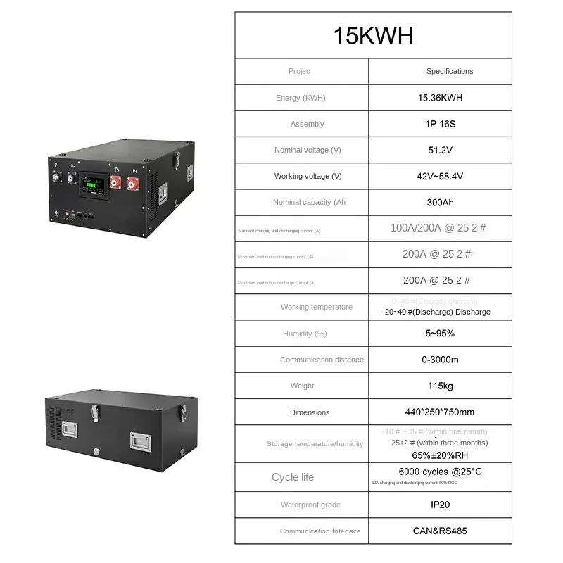 48v 300ah 16s diy kits with 16s 200a bms battery box with power accessories diy lithium battery case for jk bms