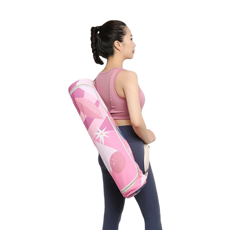 2021 New And Hot Sale Large Capacity And Multi Purpose Yoga Mat Carry Bag With Adjustable Shoulder Strap