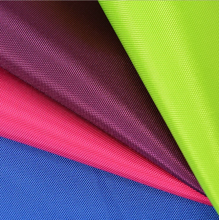 
600D Oxford cloth RPET coated fabric green sail recycled fabric Oxford cloth 