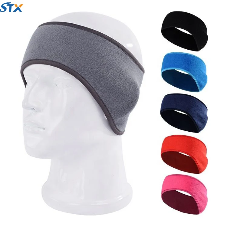 Motorcycle Muff Ski Hair Band Athletic Men Fleece Run Sport Women Ear Warmer Headband Winter Head Band Custom Logo For Women