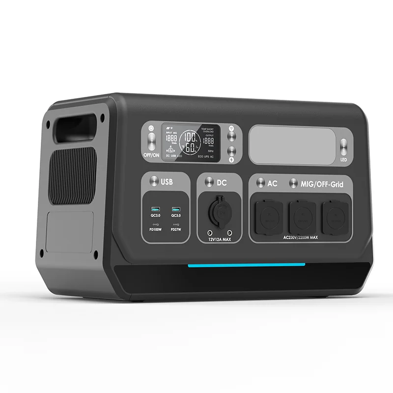 2400 Вт pro pure pose sine wave power station походный аккумулятор balkonkraftwerk mit speicher 2000 LiFePO4 солнечный генератор